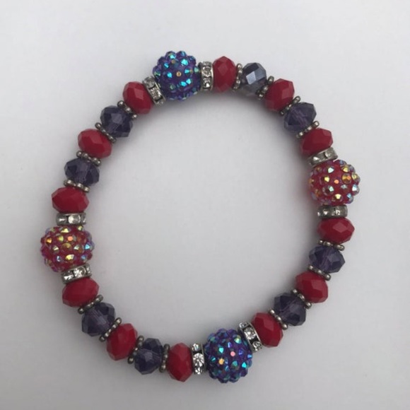 Ankle Bracelet, Wrist Bracelet, Popcorn beads - Picture 2 of 5